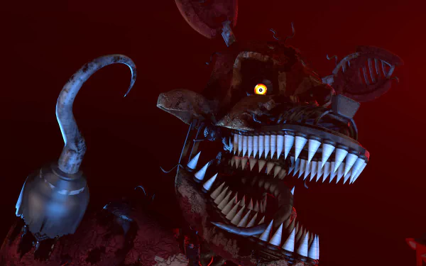 Nightmare Foxy (Five Nights at Freddy's) video game Five Nights at Freddy's 4 Five Nights at Freddy's HD Desktop Wallpaper | Background Image