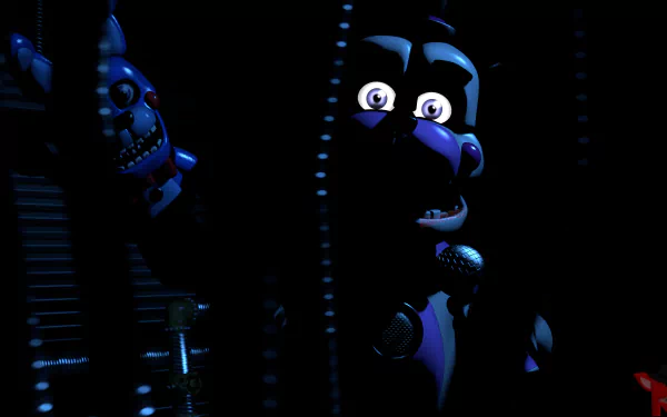 Funtime Freddy (Five Nights at Freddy's) Funtime Bonnie (Five Nights At Freddy's) video game Five Nights at Freddy's: Sister Location Five Nights at Freddy's HD Desktop Wallpaper | Background Image