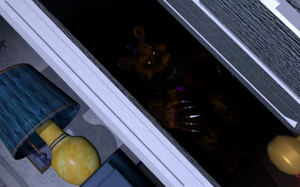 Nightmare Fredbear (Five Nights At Freddy's) video game Five Nights at Freddy's 4 Five Nights at Freddy's HD Desktop Wallpaper | Background Image