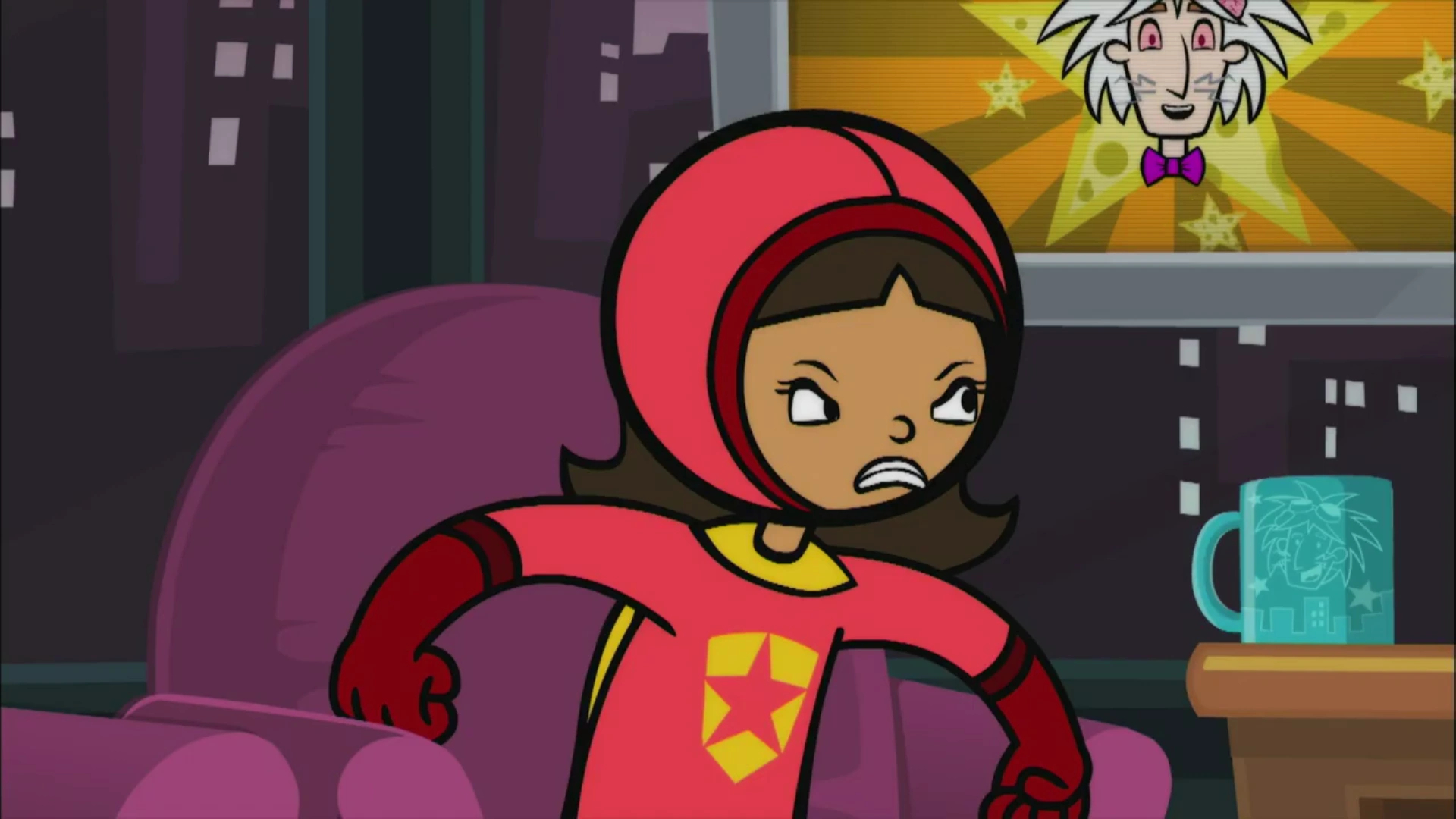 Crimson Hd Hero Wordgirl By Rupesh Sharma