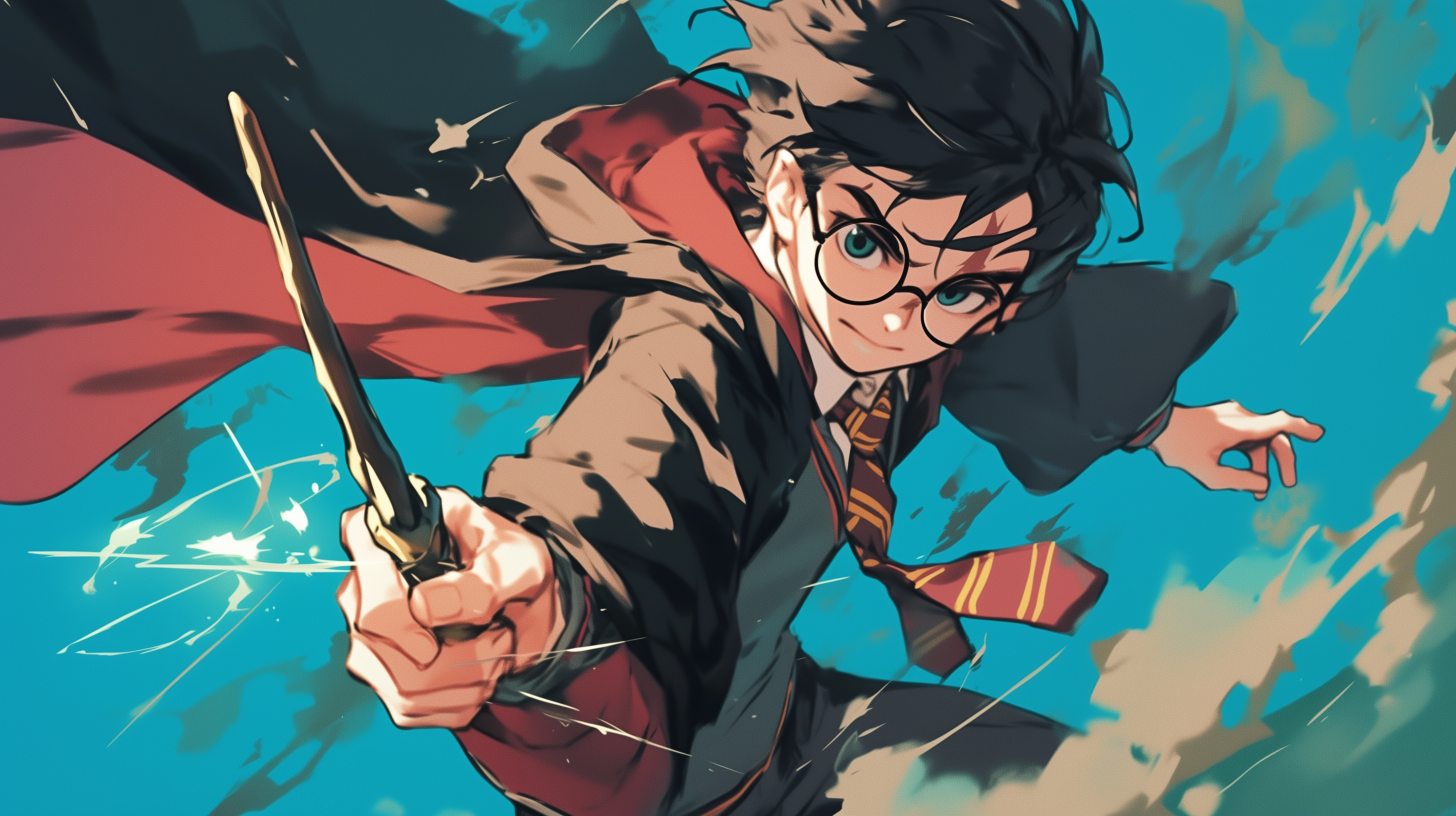 Harry potter anime wallpaper discount