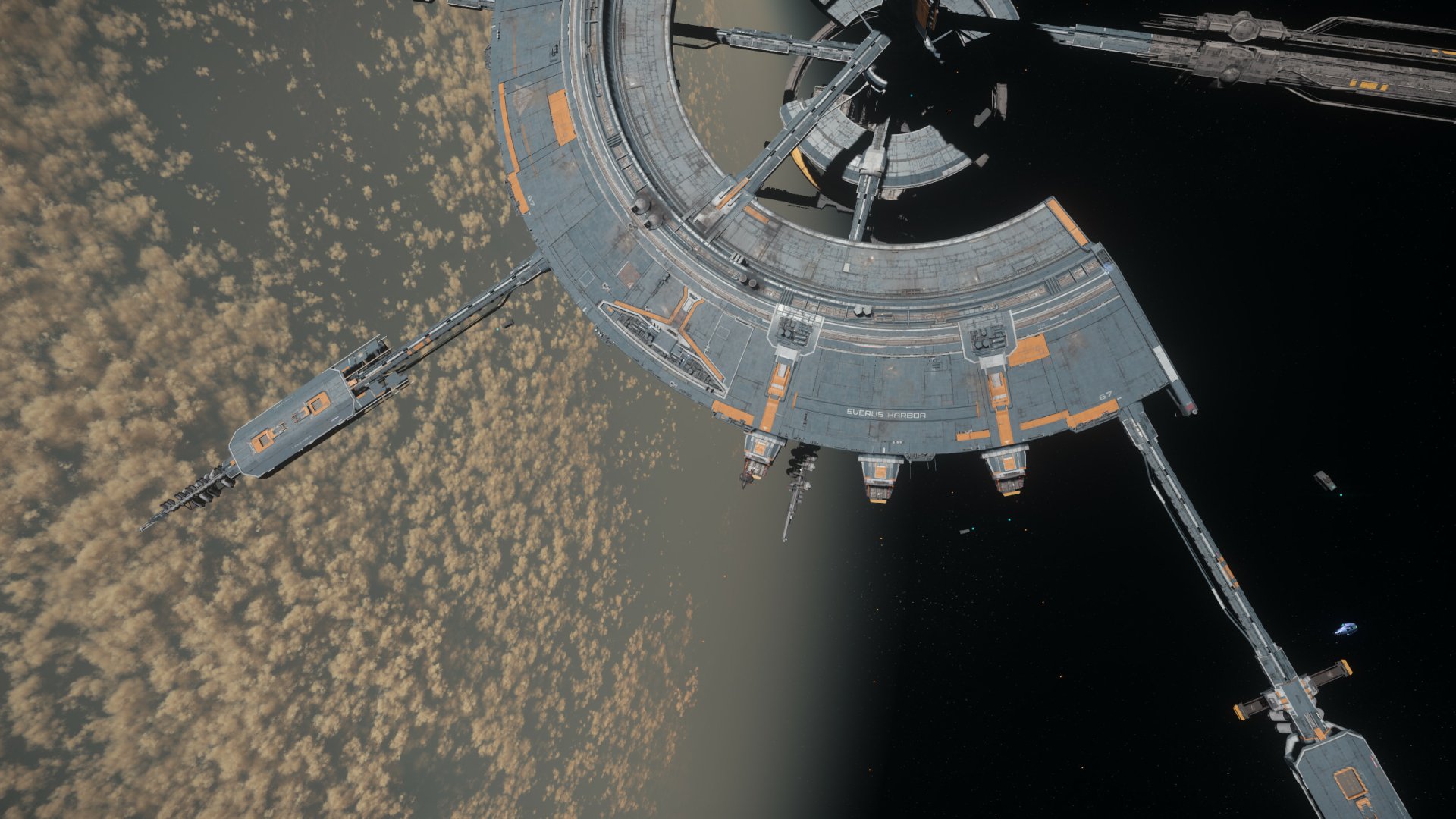 Everus Harbor Station Above Hurston by tooboi