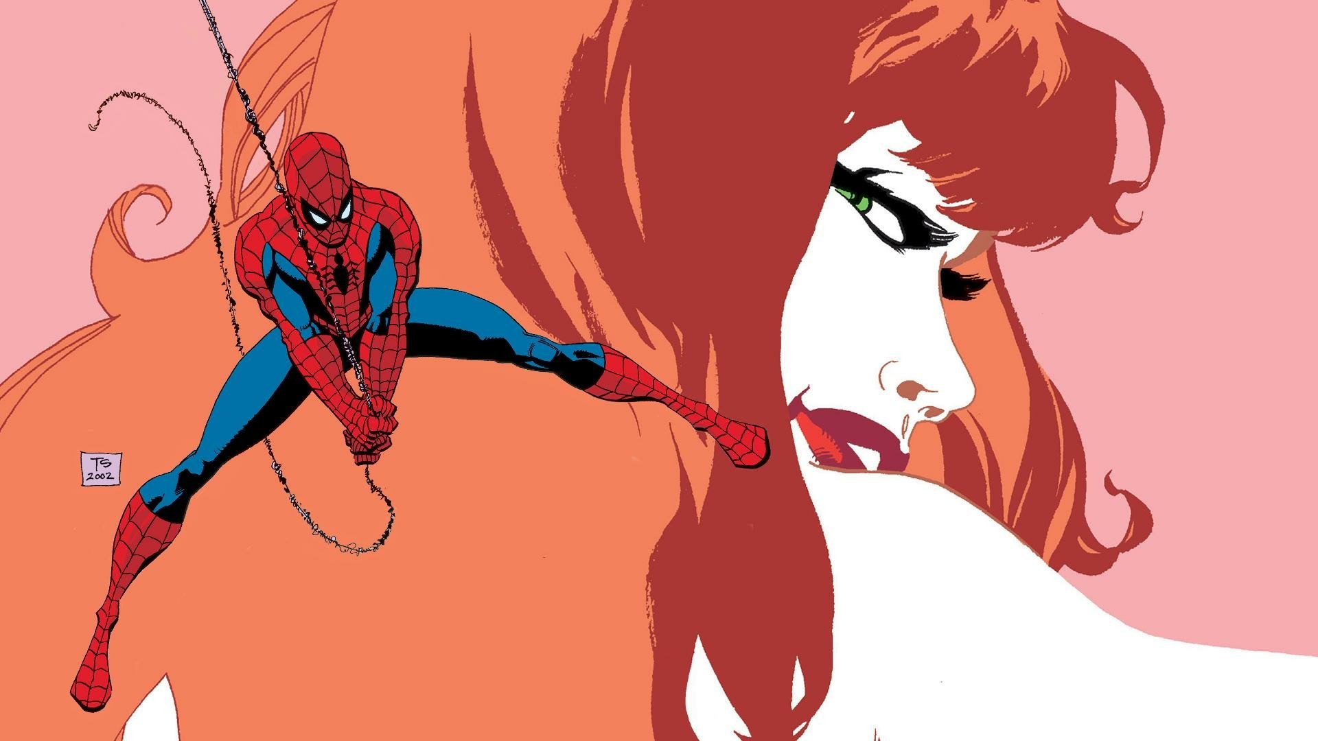 Download Mary Jane Watson Tim Sale HD Wallpaper