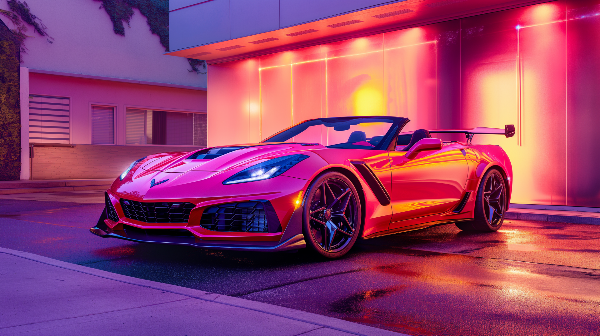 Download Chevrolet Corvette ZR1 HD Wallpaper by michaldunaj