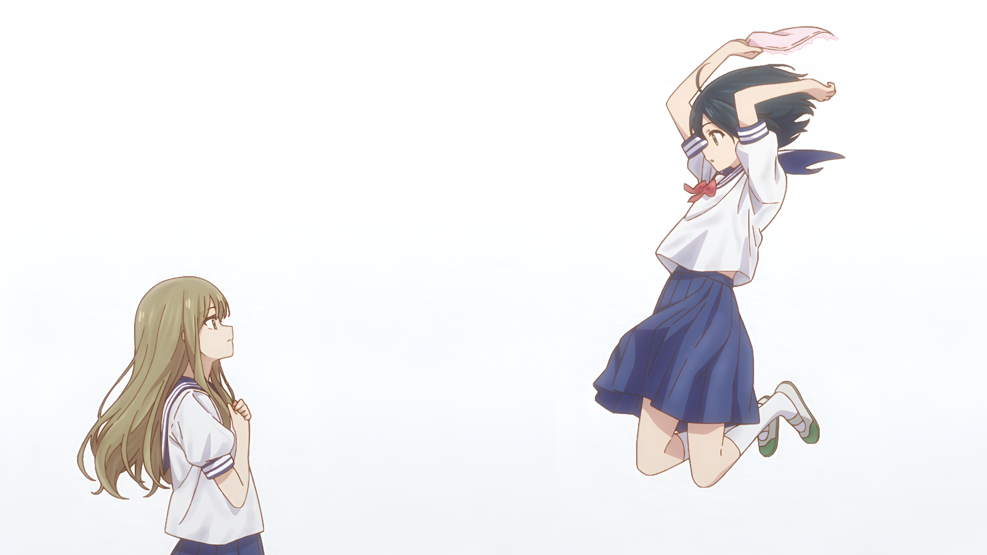 Download Anime Senpai Is An Otokonoko Makoto Hanaoka Saki Aoi 4k Ultra HD Wallpaper