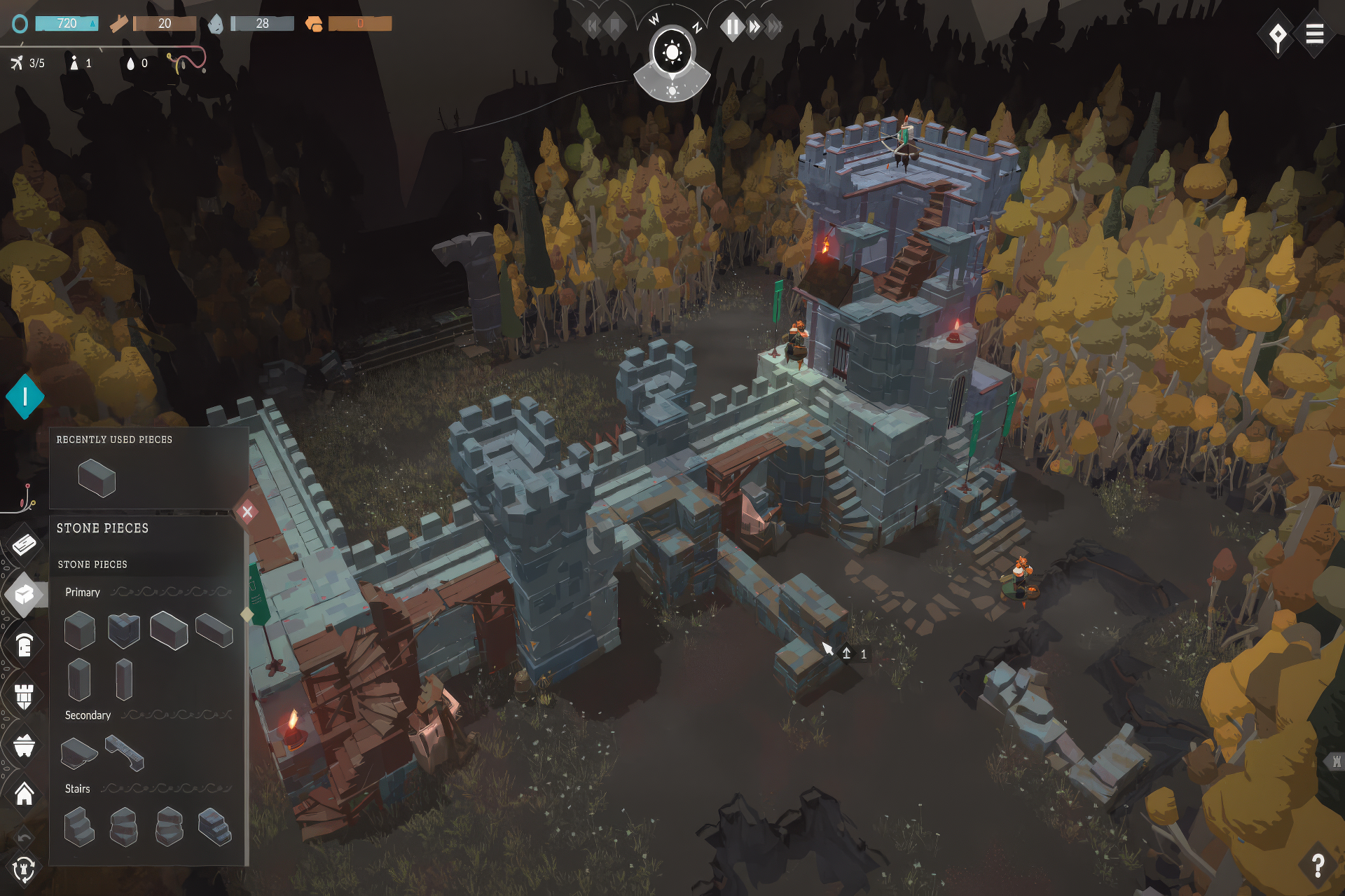 Cataclismo Fortress - HD Video Game Wallpaper