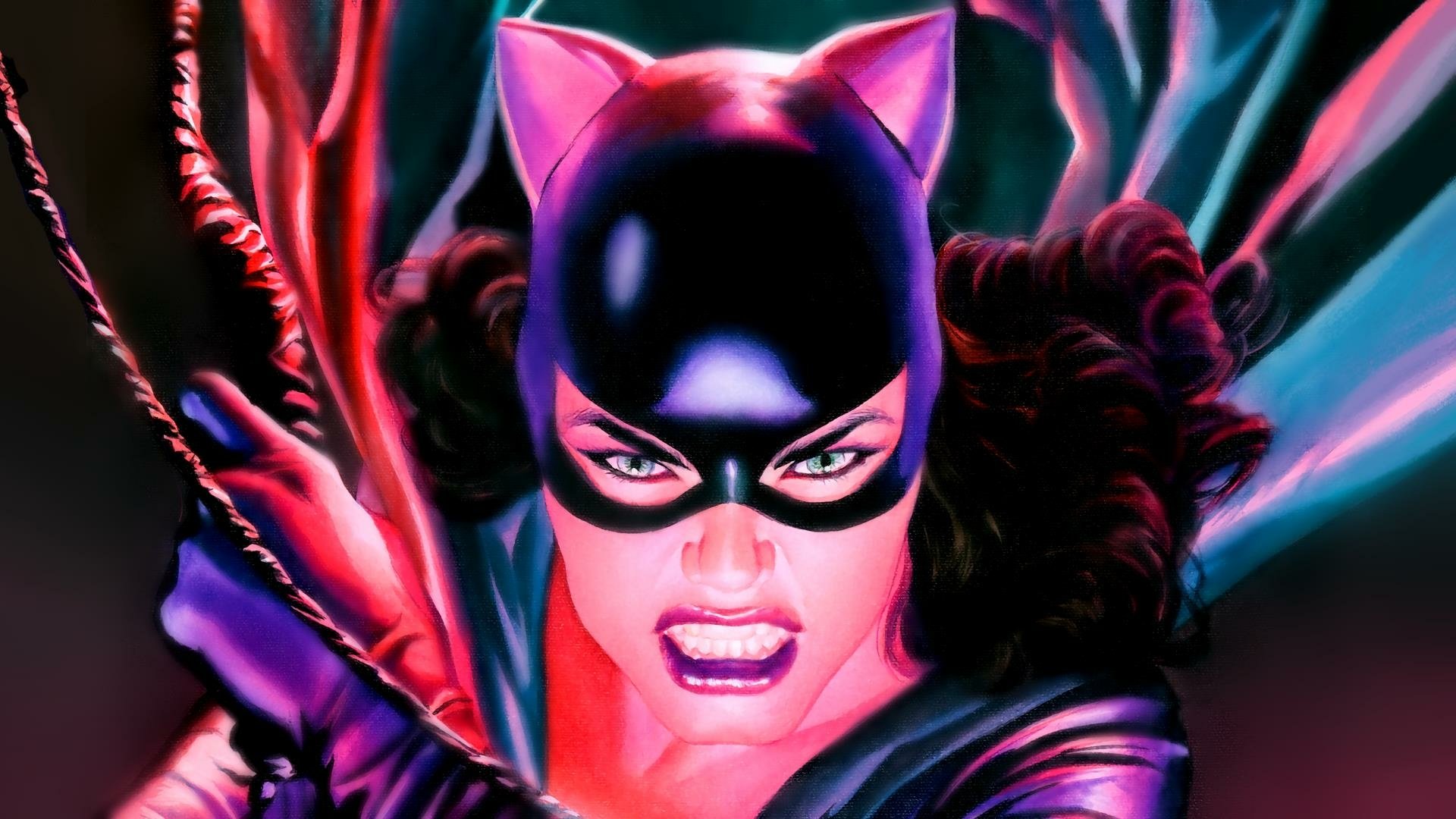 Download Catwoman Golden Age Alex Ross DC Comics HD Wallpaper