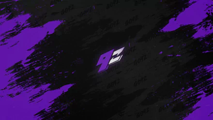 HD desktop wallpaper featuring the esports team 9z Globant logo, set against a dynamic black and purple splash background.
