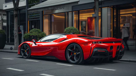 Ferrari SF90 Stradale HD Desktop Wallpaper | Background Image