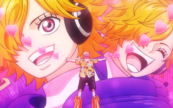 Anime One Piece Lilith (One Piece) Sanji (One Piece) HD Desktop Wallpaper | Background Image