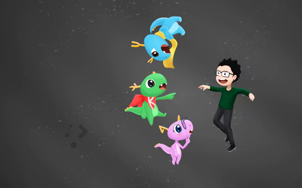 KDE Dragons and me