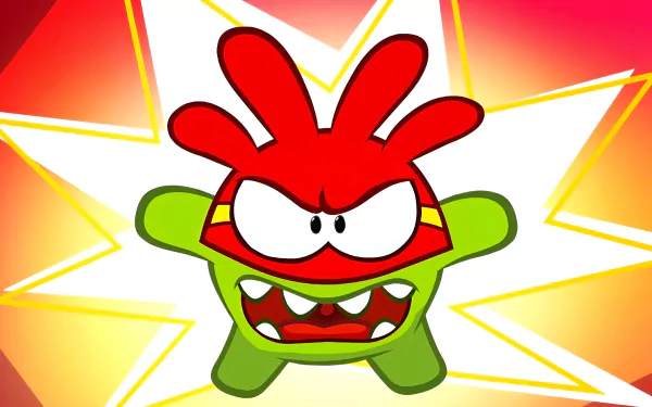  Angry Om Nom - Om Nom Stories: SuperNoms (Wallpaper)