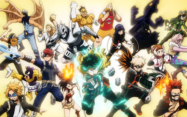 Anime My Hero Academia HD Desktop Wallpaper | Background Image