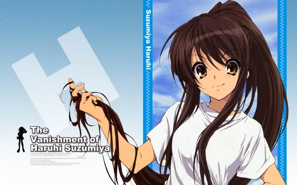 Haruhi Suzumiya Anime The Melancholy of Haruhi Suzumiya HD Desktop Wallpaper | Background Image