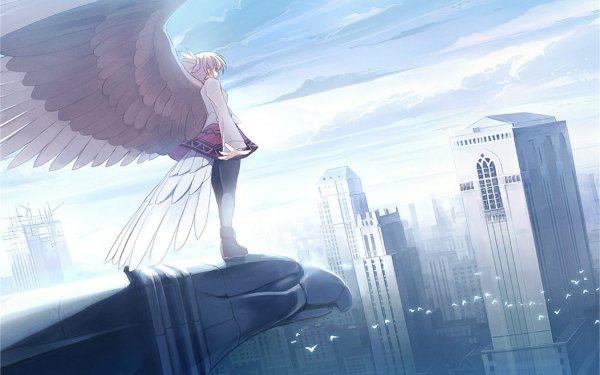 Anime Angel HD Wallpaper | Background Image