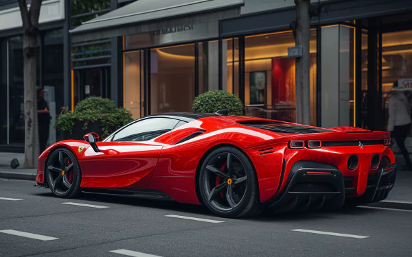 Ferrari SF90 Stradale HD Desktop Wallpaper | Background Image