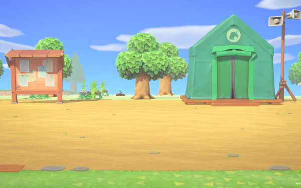 Animal Crossing: New Horizons HD Desktop Wallpaper | Background Image