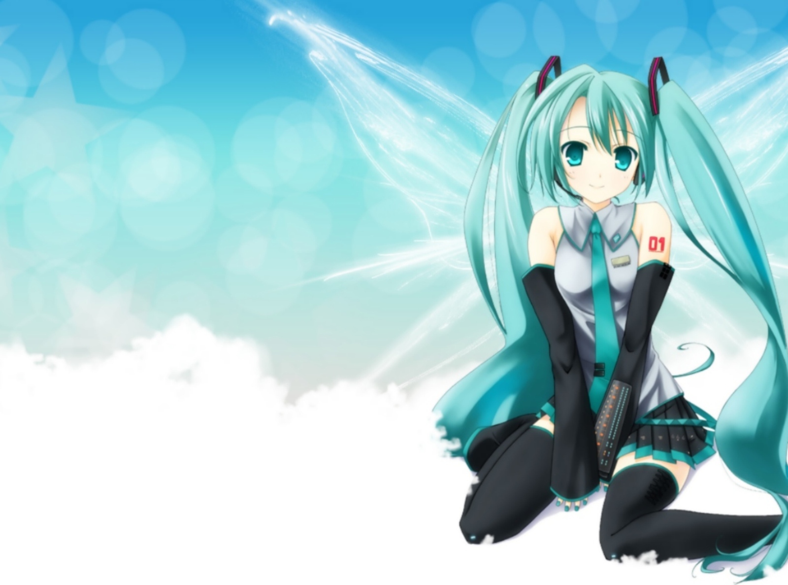 Download Hatsune Miku Anime Vocaloid Wallpaper