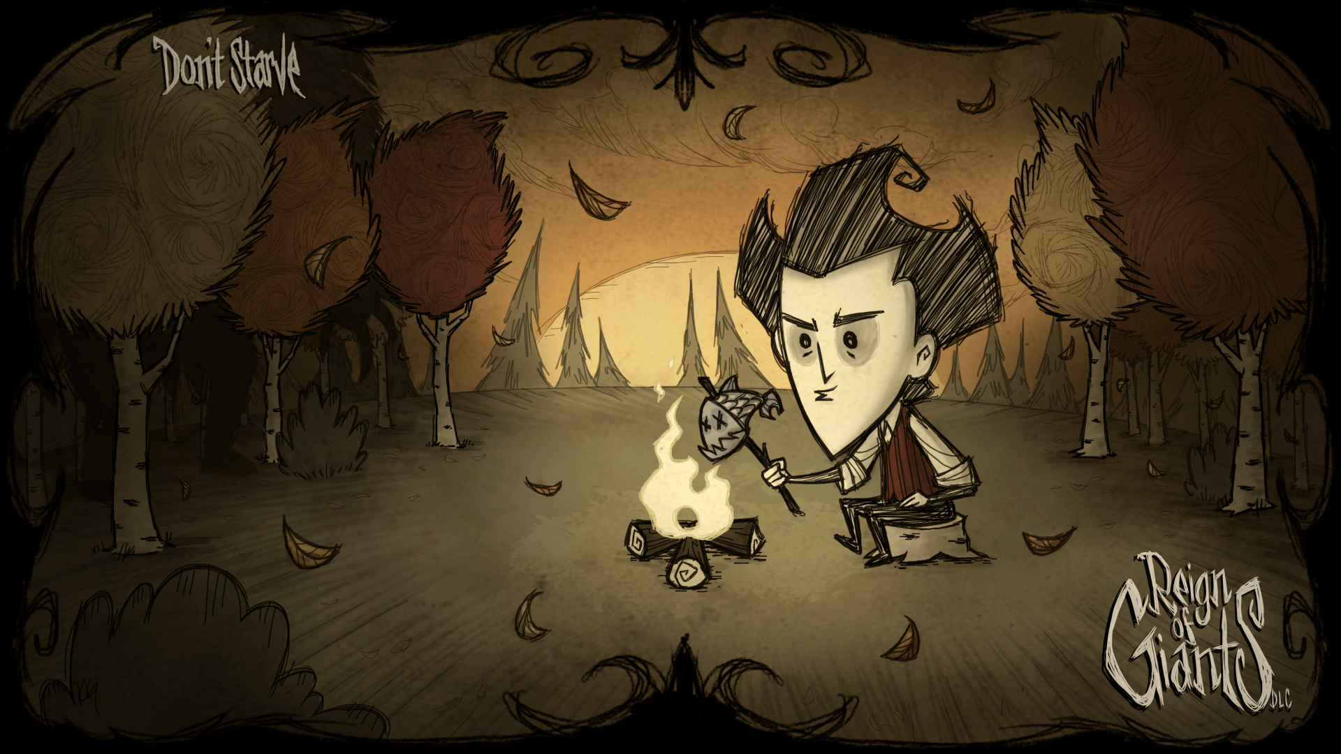 Don’t Starve HD Wallpaper: Embrace the Darkness in Style