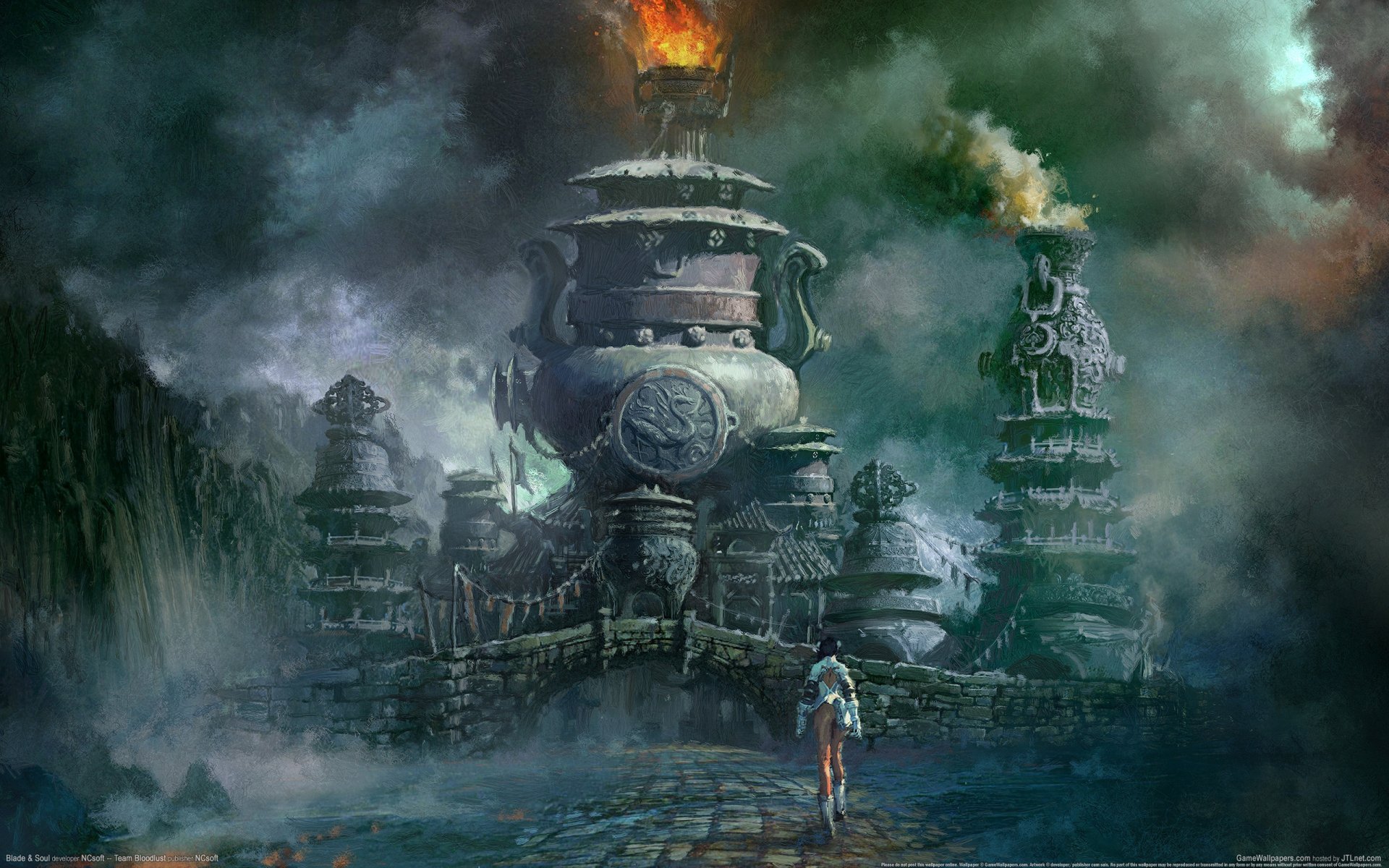 Download Video Game Blade & Soul HD Wallpaper