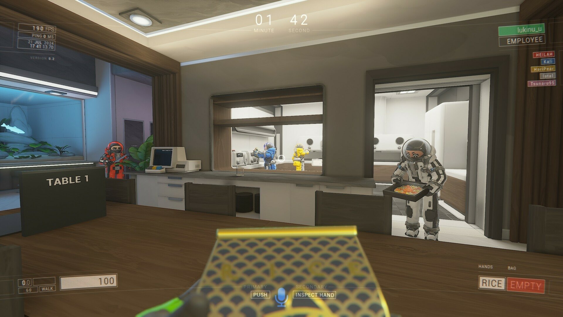 HD desktop wallpaper featuring artwork from the video game LOCKDOWN Protocol. The design incorporates dynamic visuals and themes from the game.