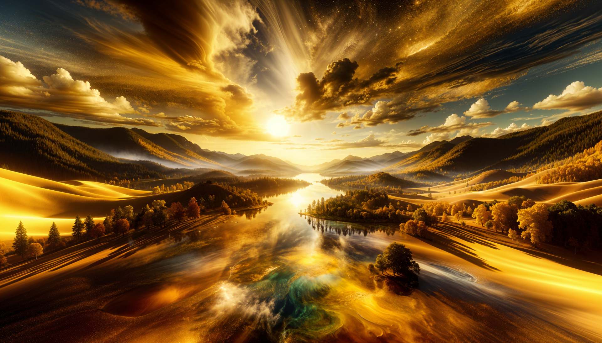 Download Earth Sunlight Landscape River 4k Ultra HD Wallpaper by ...