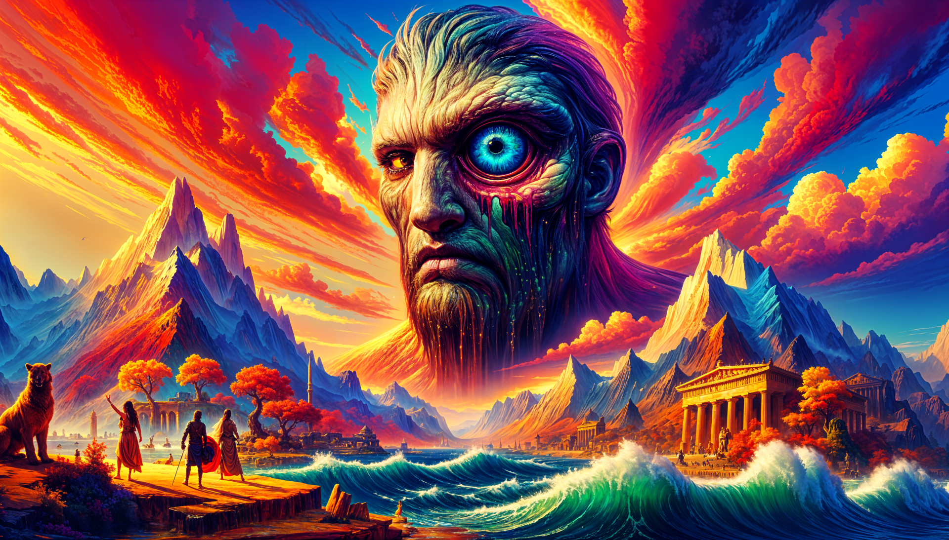 Epic Fantasy Giant: A Stunning 4K Ultra HD Mythology Wallpaper by ...