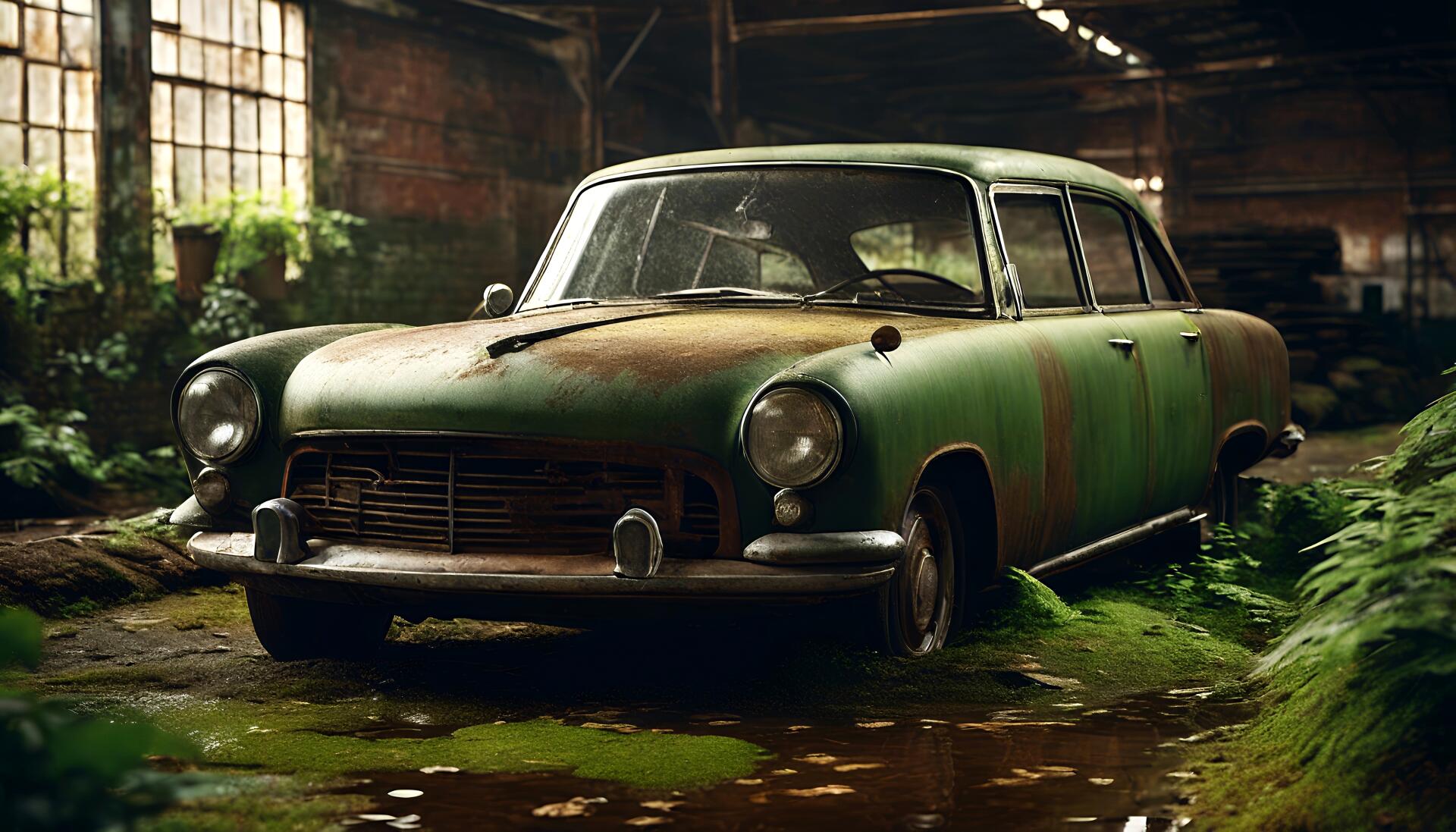 Old car by J34N