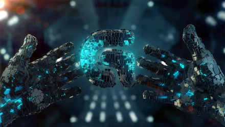 A sleek, futuristic HD desktop wallpaper featuring Logitech technology, showcasing a modern design that enhances any digital workspace.