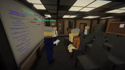 A stylish HD PC desktop wallpaper featuring themes from the video game Dale & Dawson Stationery Supplies, showcasing vibrant visuals and engaging designs.