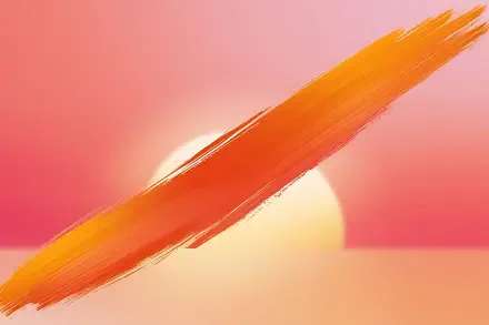 Brush Strokes texture Abstract nature sunset HD Desktop Wallpaper | Background Image
