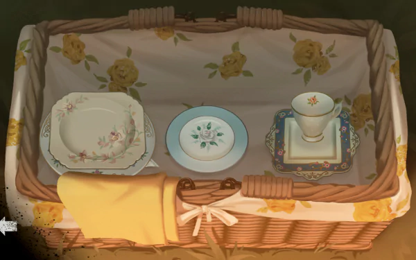 HD desktop wallpaper and background featuring the video game The Star Named EOS.