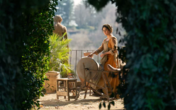 HD desktop wallpaper featuring a scene from the TV show The Decameron, showcasing its captivating aesthetic for a visually engaging background.