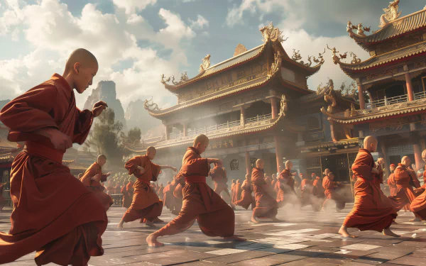 buddhist monk HD Desktop Wallpaper | Background Image