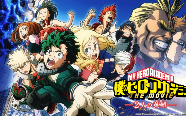 Anime My Hero Academia: Two Heroes My Hero Academia HD Desktop Wallpaper | Background Image