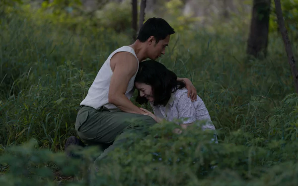 HD desktop wallpaper featuring imagery from the TV show Pachinko, capturing the essence and themes of the series in a visually striking design.