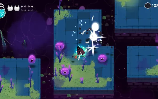 HD wallpaper featuring the Crypt Custodian from a video game, showcasing a dark and intriguing atmosphere that enhances any desktop background.