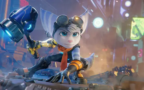 Ratchet & Clank: Rift Apart Rivet (Ratchet & Clank) HD Desktop Wallpaper | Background Image