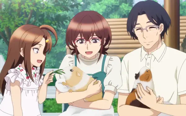 Anime TsumaSho Marika Shiraishi Keisuke Niijima Mai Niijima HD Desktop Wallpaper | Background Image