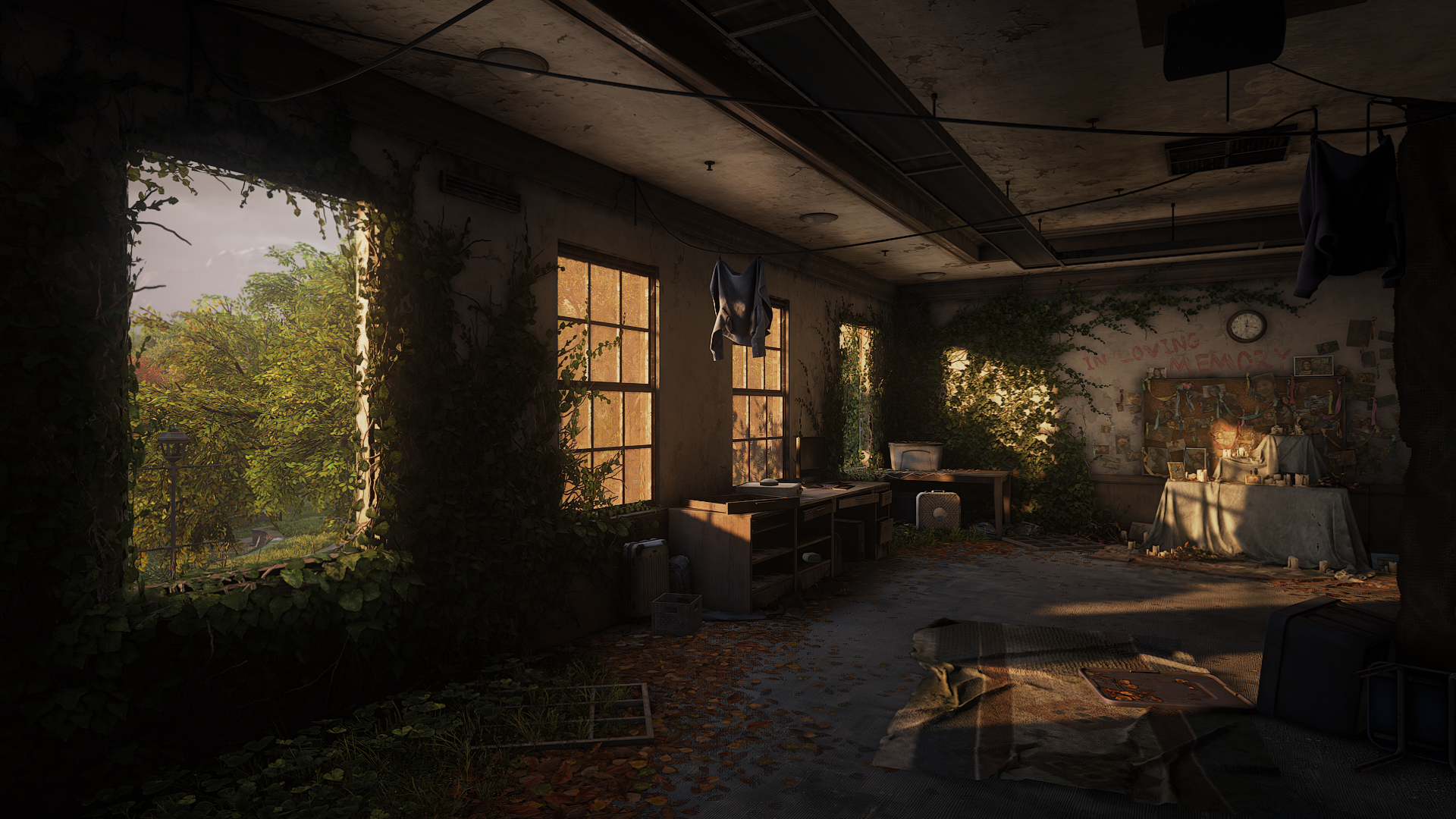 HD Wallpaper: The Last Of Us in a Post-Apocalyptic Setting