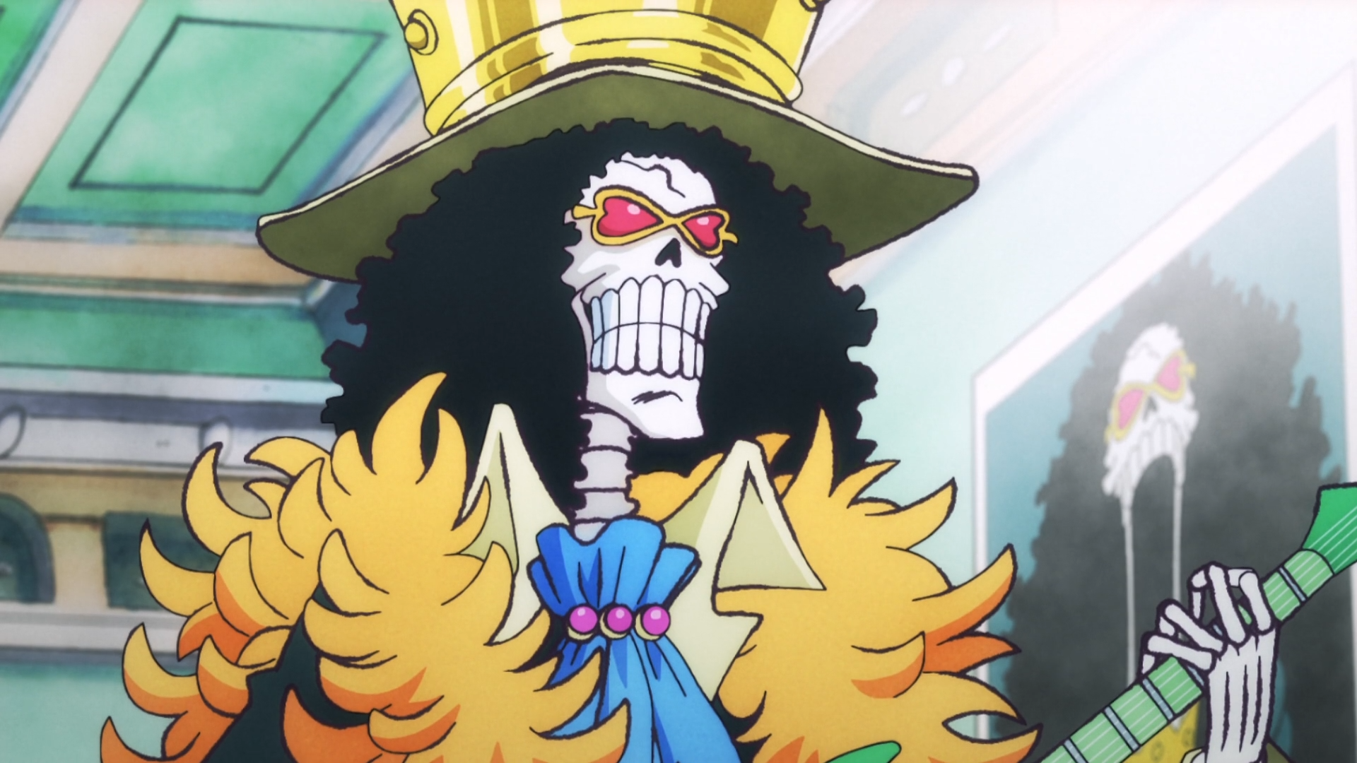 One Piece Brook New World Wallpaper One Piece New World Brook