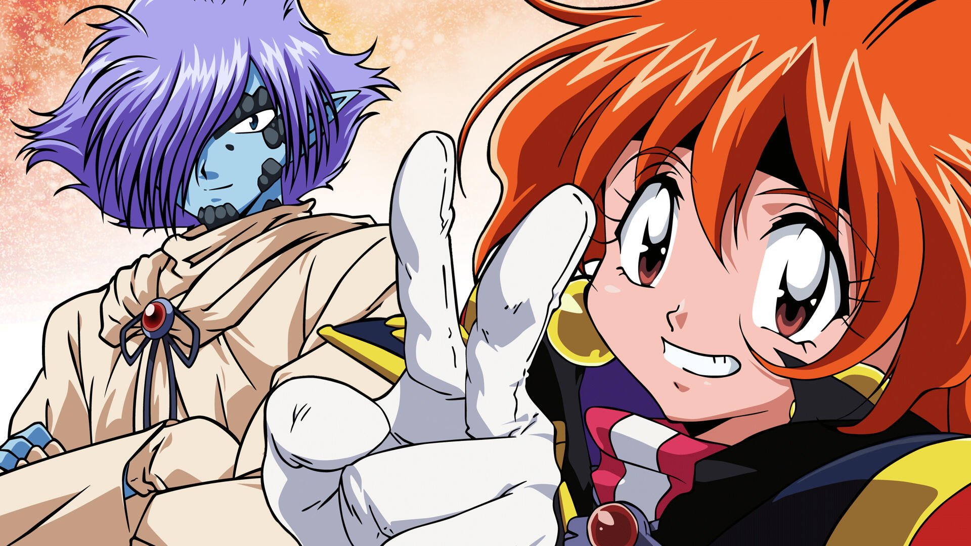 Download Anime Slayers Lina Inverse Zelgadiss Graywords 4k Ultra HD Wallpaper