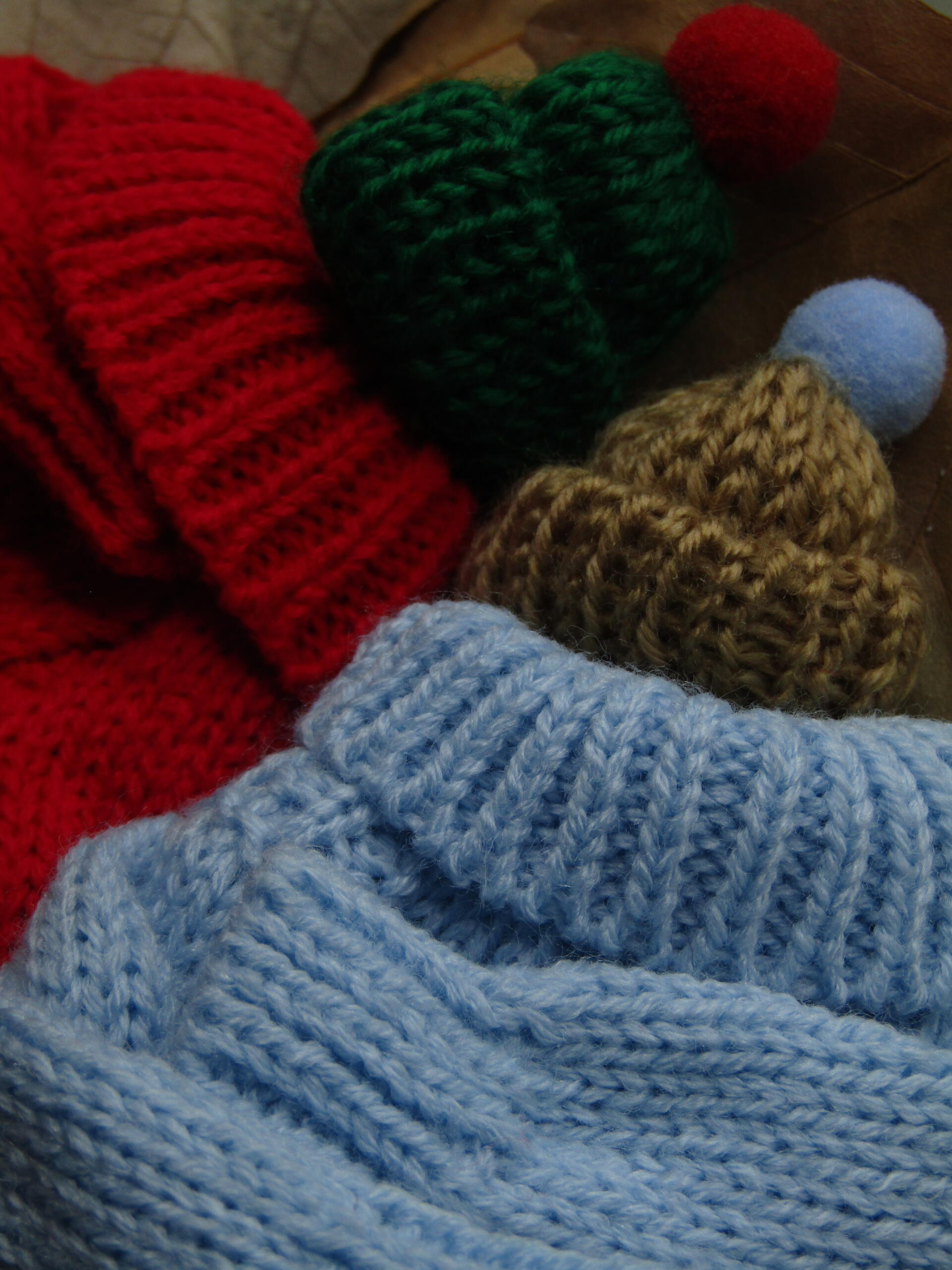 Fall fashion Still-life toy doll house knitwear macro. by Demasc1