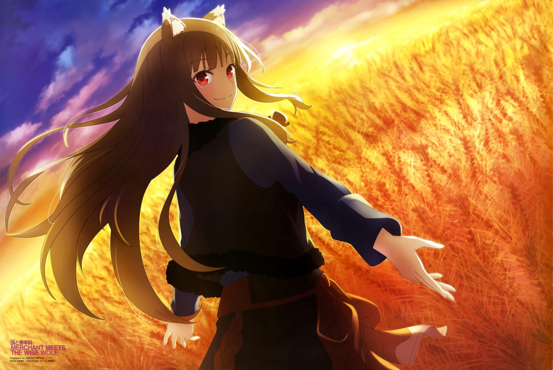 Download Anime Spice And Wolf: Merchant Meets The Wise Wolf Spice And Wolf Holo (Spice & Wolf) HD Wallpaper