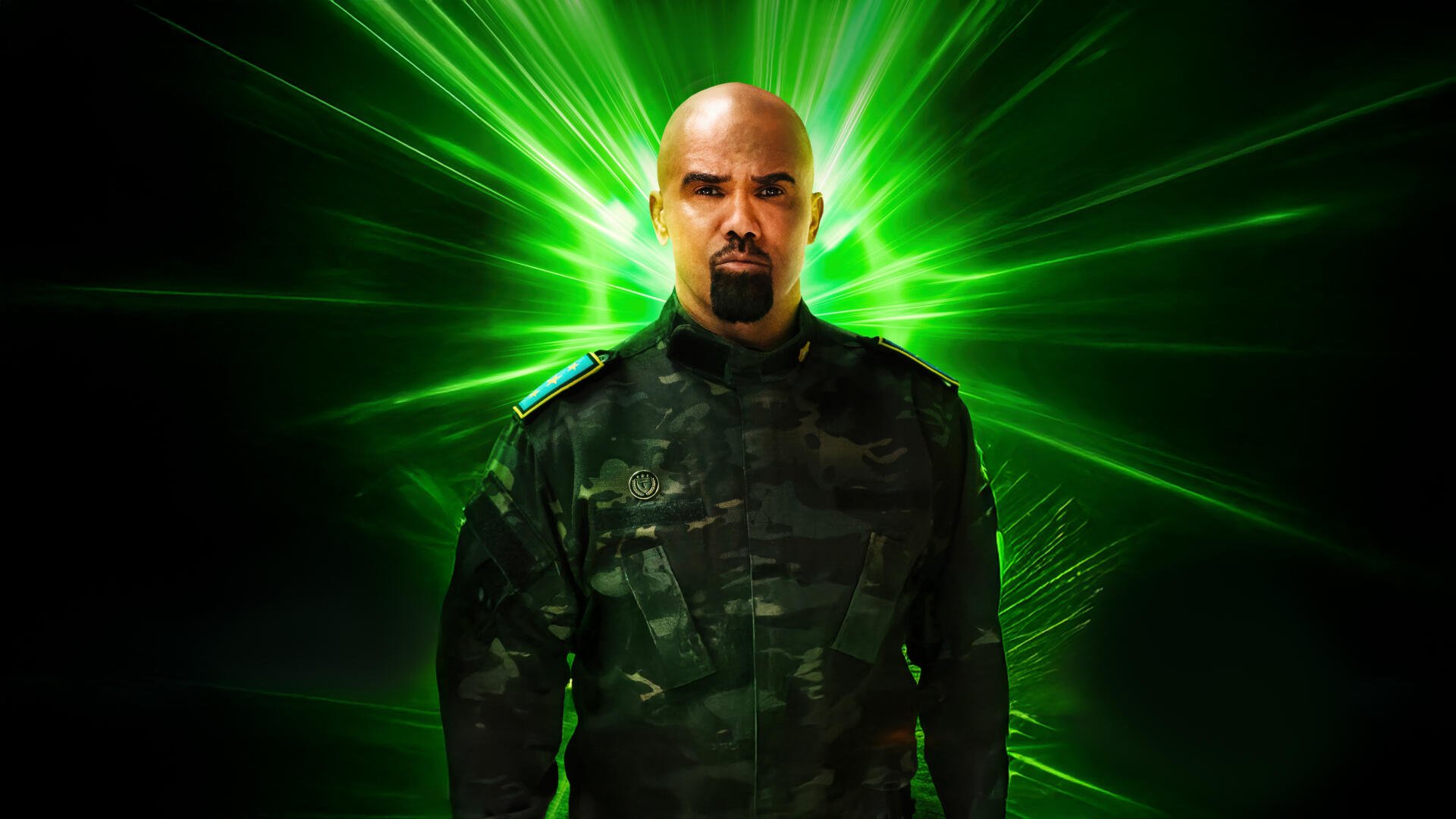 4K Ultra HD PC wallpaper featuring a character from Sonic the Hedgehog 3 with a glowing green energy backdrop.