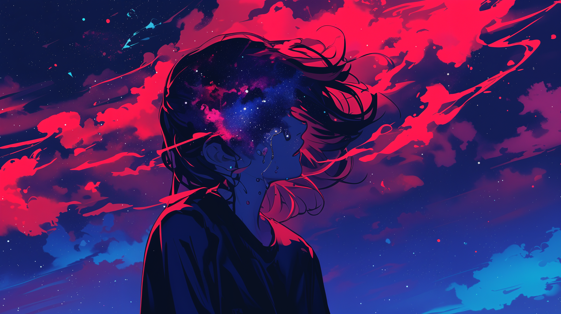 Soulful Tears: A 4K Ultra HD Journey Through Sadness by robokoboto