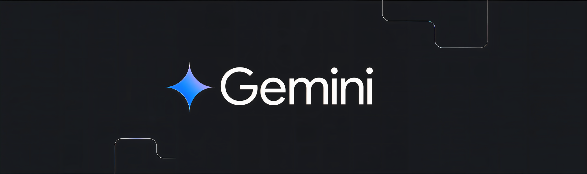 A sleek 4K Ultra HD wallpaper featuring the Gemini logo from Google AI, set against a dark background, showcasing modern technology and innovation.