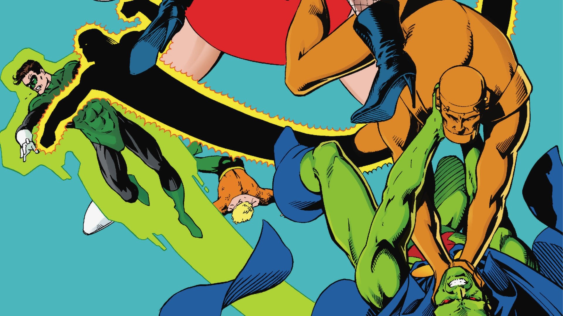 Download JLA: Year One Comic HD Wallpaper by Brian Augustin