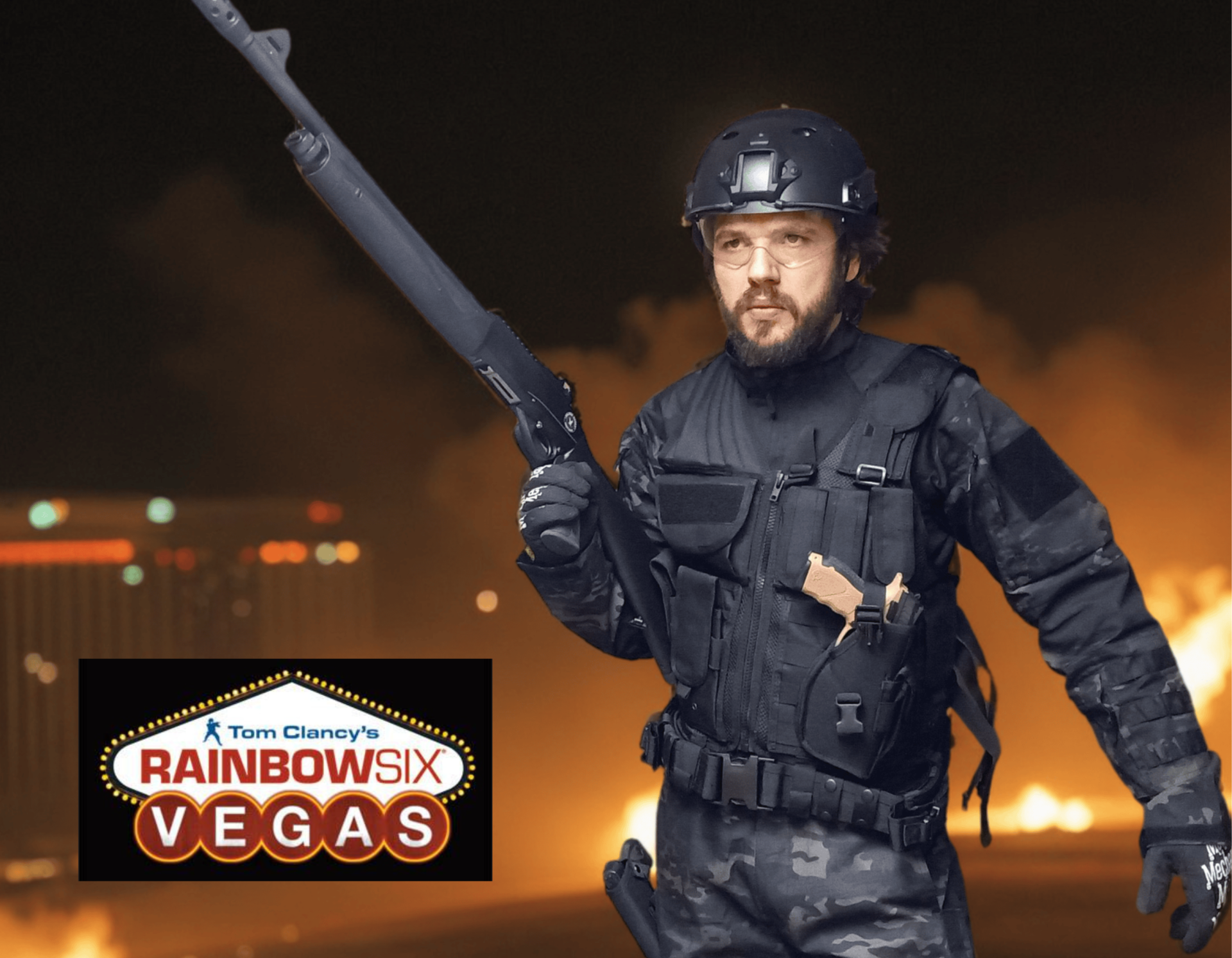 Rainbow Six Vegas Rooftop by ShooterMcgavin