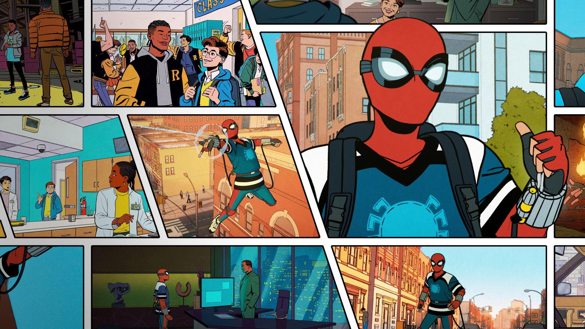 Download Your Friendly Neighborhood Spider-Man 4k Ultra HD Wallpaper